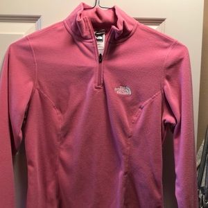 The north face 1/4 zip